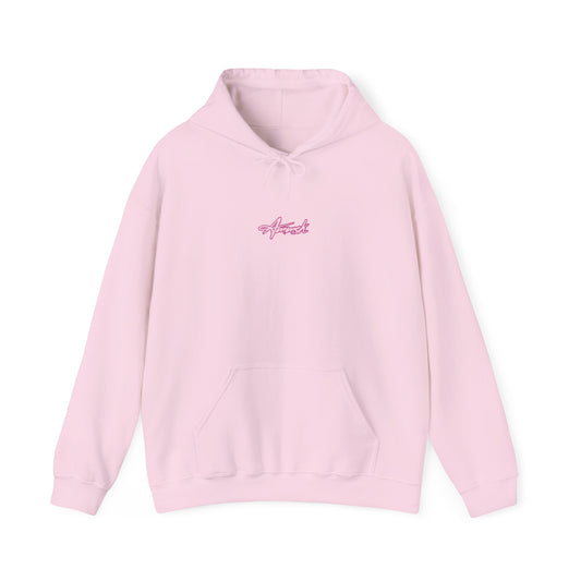 AMMOK $ HOODIE-PINK